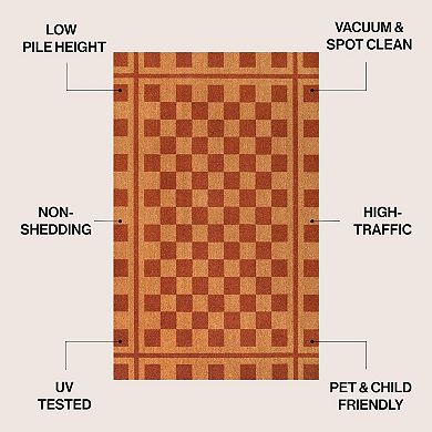 Peater Classic Casual Commerical Natural Coir Mat Indoor/Outdoor