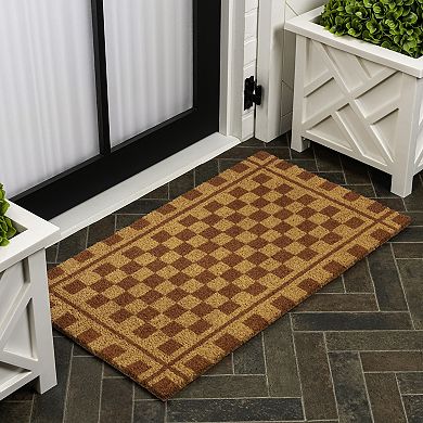 Peater Classic Casual Commerical Natural Coir Mat Indoor/Outdoor