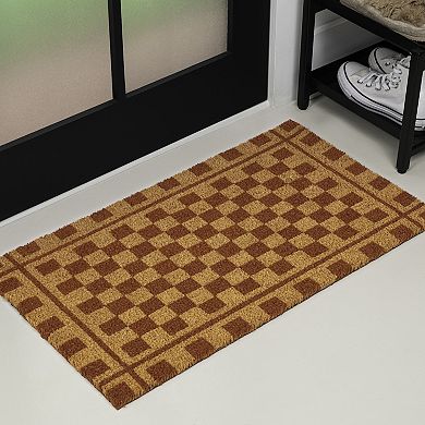 Peater Classic Casual Commerical Natural Coir Mat Indoor/Outdoor