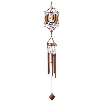FC Design 45" Long Air Balloon Solar Light Wind Chime Decoration Garden and Patio Decor