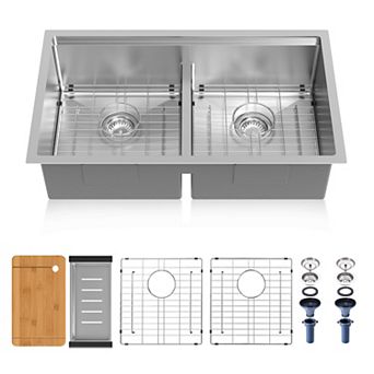 Stainless Steel Rectangular Vessel kitchen Sink