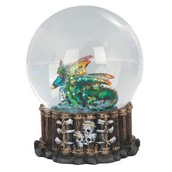 FC Design 4"H Green Dragon Snow Globe Decoration Home Room Decor
