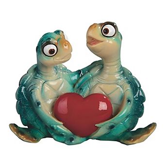 FC Design 4.5"W Blue Sea Turtle Couple Figurine Decoration Home Room Decor