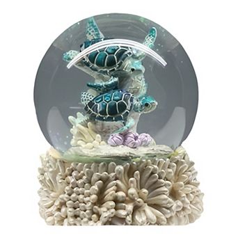 FC Design 3.25"H Sea Turtle Snow Globe Decoration Home Room Decor