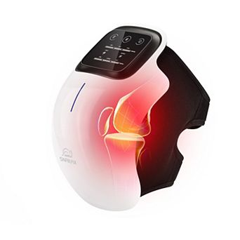 Snailax Cordless Knee Massager with Heat, 3 Vibration Modes & 3 Heating Levels