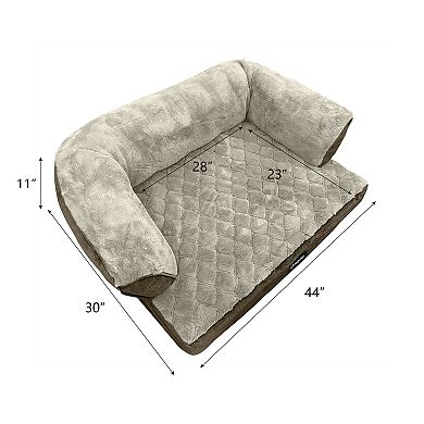 Beautyrest Super Lux Extended Sleep Surface Pet Bed