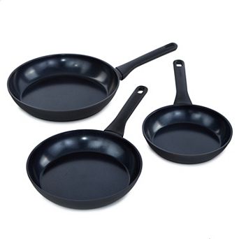 BergHOFF DiNA Helix 3 pc Nonstick Ceramic Fry Pan Set