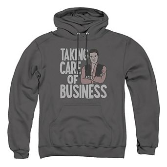 Big & Tall Elvis Taking Care of Business Graphic Pullover Hoodie
