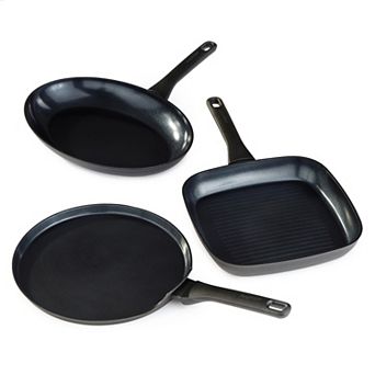 BergHOFF DiNA Helix 3 pc Nonstick Specialty Cookware Set
