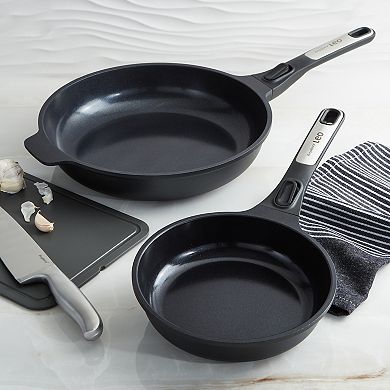BergHOFF Leo Phantom Nonstick Ceramic Fry Pan Set of 2