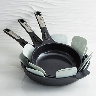 BergHOFF Leo Phantom 3-pc. Nonstick Ceramic Fry Pan Set