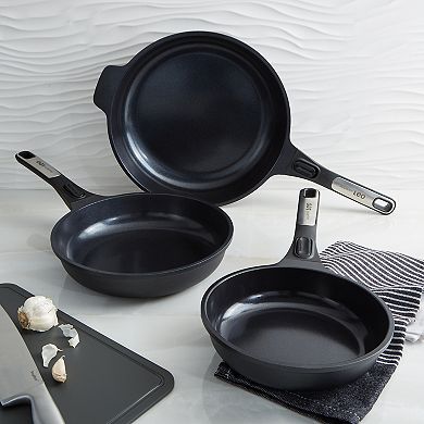 BergHOFF Leo Phantom 3-pc. Nonstick Ceramic Fry Pan Set