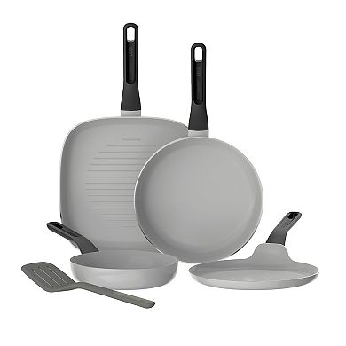 BergHOFF Leo Glints 5-pc. Ceramic Nonstick Cookware Set
