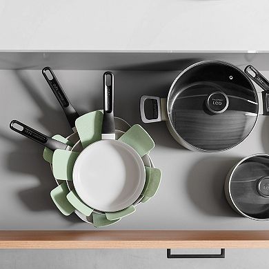 BergHOFF Leo Glints 5-pc. Ceramic Nonstick Cookware Set