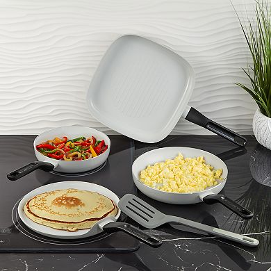 BergHOFF Leo Glints 5-pc. Ceramic Nonstick Cookware Set