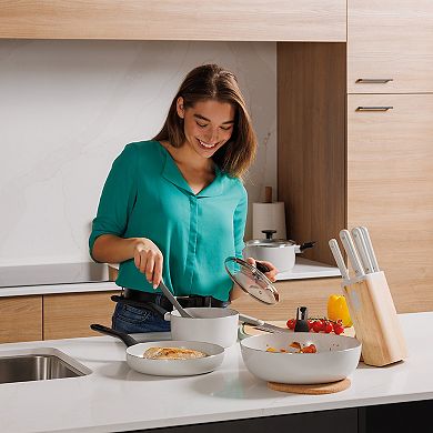 BergHOFF Leo Glints 7-pc. Ceramic Nonstick Cookware Set