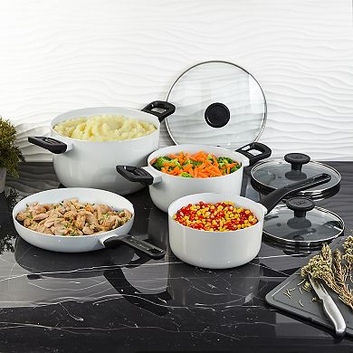 BergHOFF Leo Glints 7-pc. Ceramic Nonstick Cookware Set