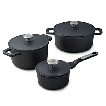 BergHOFF Leo Phantom 6 pc Nonstick Ceramic Cookware Set