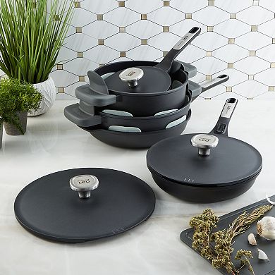 BergHOFF Leo Phantom 8-pc. Nonstick Ceramic Cookware Set