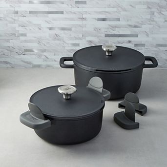 BergHOFF Leo Phantom 4 pc Nonstick Ceramic Stockpot Set