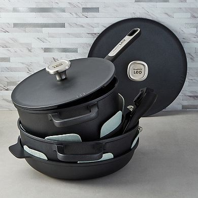 BergHOFF Leo Phantom 4-pc. Nonstick Ceramic Stockpot Set