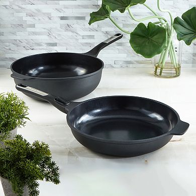BergHOFF Leo Phantom Nonstick Ceramic 2-pc. Stir Fry Cookware Set