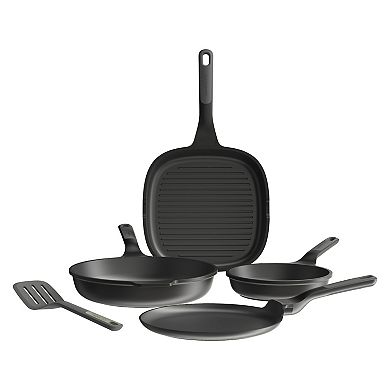 BergHOFF Leo Stone 5-pc. Nonstick Ceramic Specialty Pan Set