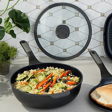 BergHOFF Leo Stone & 4-Pc. Nonstick Ceramic Cookware Set