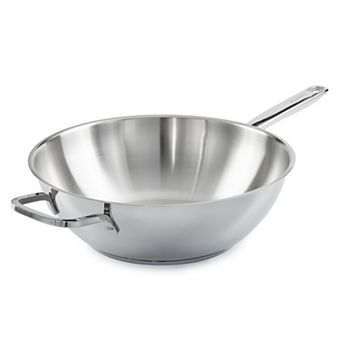 BergHOFF DiNA 12-inch 5.6-qt Stainless Steel Wok