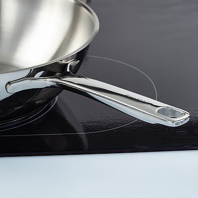 BergHOFF DiNA 12-inch 5.6qt. Stainless Steel Wok