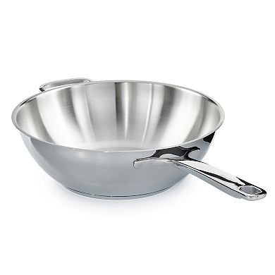 BergHOFF DiNA 12-inch 5.6qt. Stainless Steel Wok