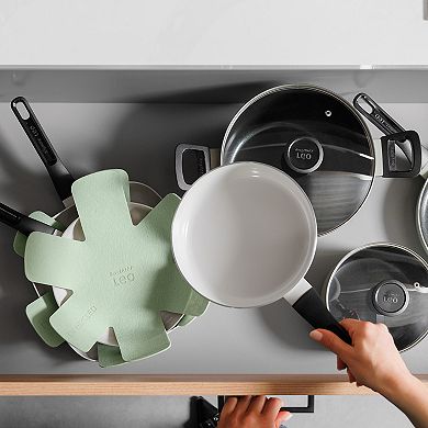 BergHOFF Leo Glints 11-Inch Nonstick Aluminum Wok Pan 4-qt.