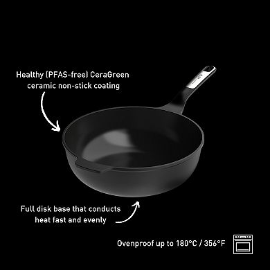 BergHOFF Leo Phantom Nonstick Ceramic Wok Pan