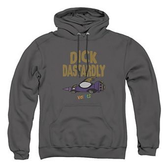 Big & Tall Wacky Races Dick Dastardly Graphic Pullover Hoodie