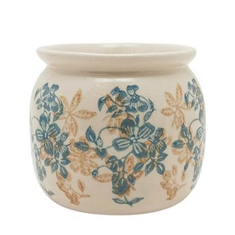 Everyday Decor Ceramic Floral Planter