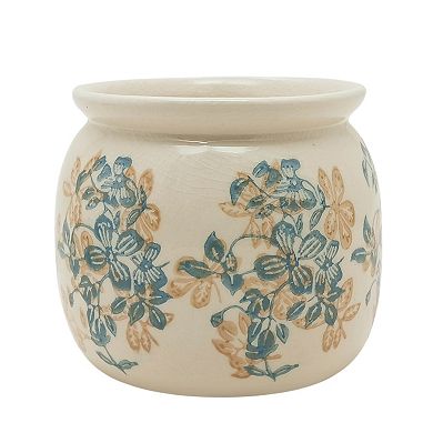 Everyday Decor Ceramic Floral Planter