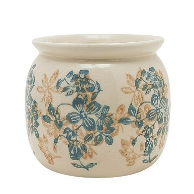Everyday Decor Ceramic Floral Planter