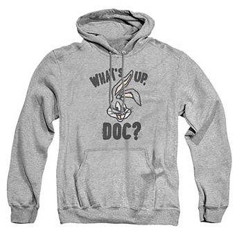Big & Tall Looney Tunes "What's Up Doc?" Graphic Pullover Hoodie