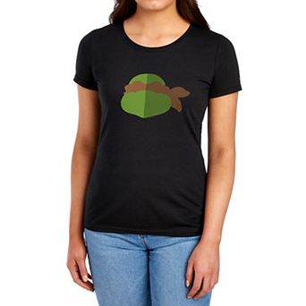 Juniors' Teenage Mutant Ninja Turtles Michelangelo Minimal Portrait Graphic Tee
