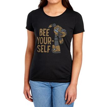 Juniors' Transformers "Bee Yourself" Graphic Tee