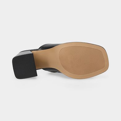 SO® Muneer Block Heel Women's Slip-On Mules