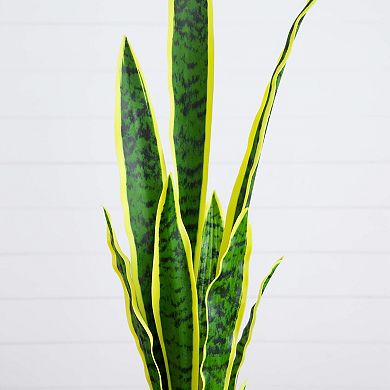 nearly natural Artificial Snake Plant Floor Decor