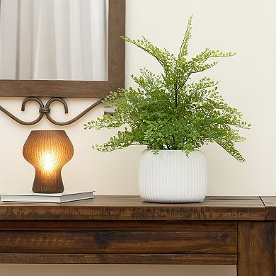 Nearly Natural Artificial 24 Inch Maiden Hair Fern Table Decor