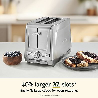 Cuisinart® 2-Slice XL Slot Stainless Steel Toaster
