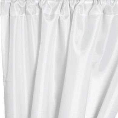 Machine Washable 100% Polyester Standard-Sized Window Curtain Set