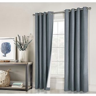 Ventura Triple‑Pass Foamback Blackout 8 Metal Grommet Top Panel Energy‑Saving, Light & UV Blocking