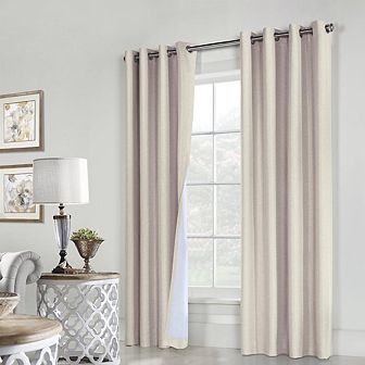 Ventura Triple‑Pass Foamback Blackout 8 Metal Grommet Top Panel Energy‑Saving, Light & UV Blocking