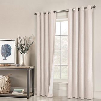 Ventura Triple‑Pass Foamback Blackout 8 Metal Grommet Top Panel Energy‑Saving, Light & UV Blocking