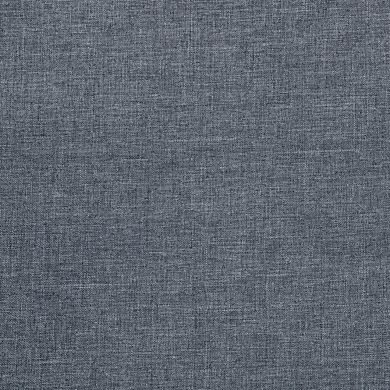Edison Grommet Blackout Curtain Panel Smooth Texture, Foam-Backed, Total Privacy