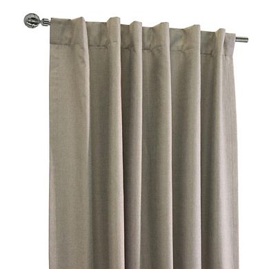 Baxter Total Blackout Back Tab Curtain Collection Elegant, Energy-Saving, Textured Design